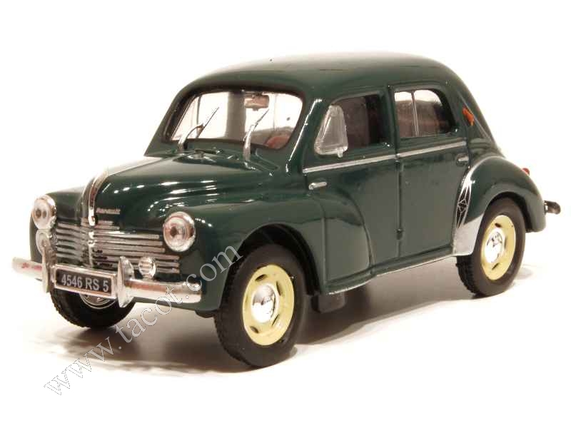 Renault - 4 CV Grand Luxe 1950 - X Press H - 1/43 - Autos Miniatures 
