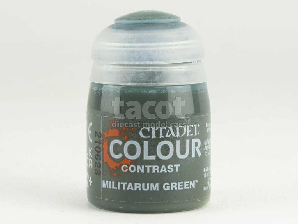 GW 383 Citadel Colour - Contrast Militarum Green