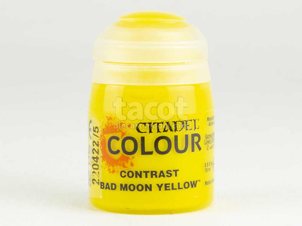 GW 412 Citadel Colour - Contrast Bad Moon Yellow