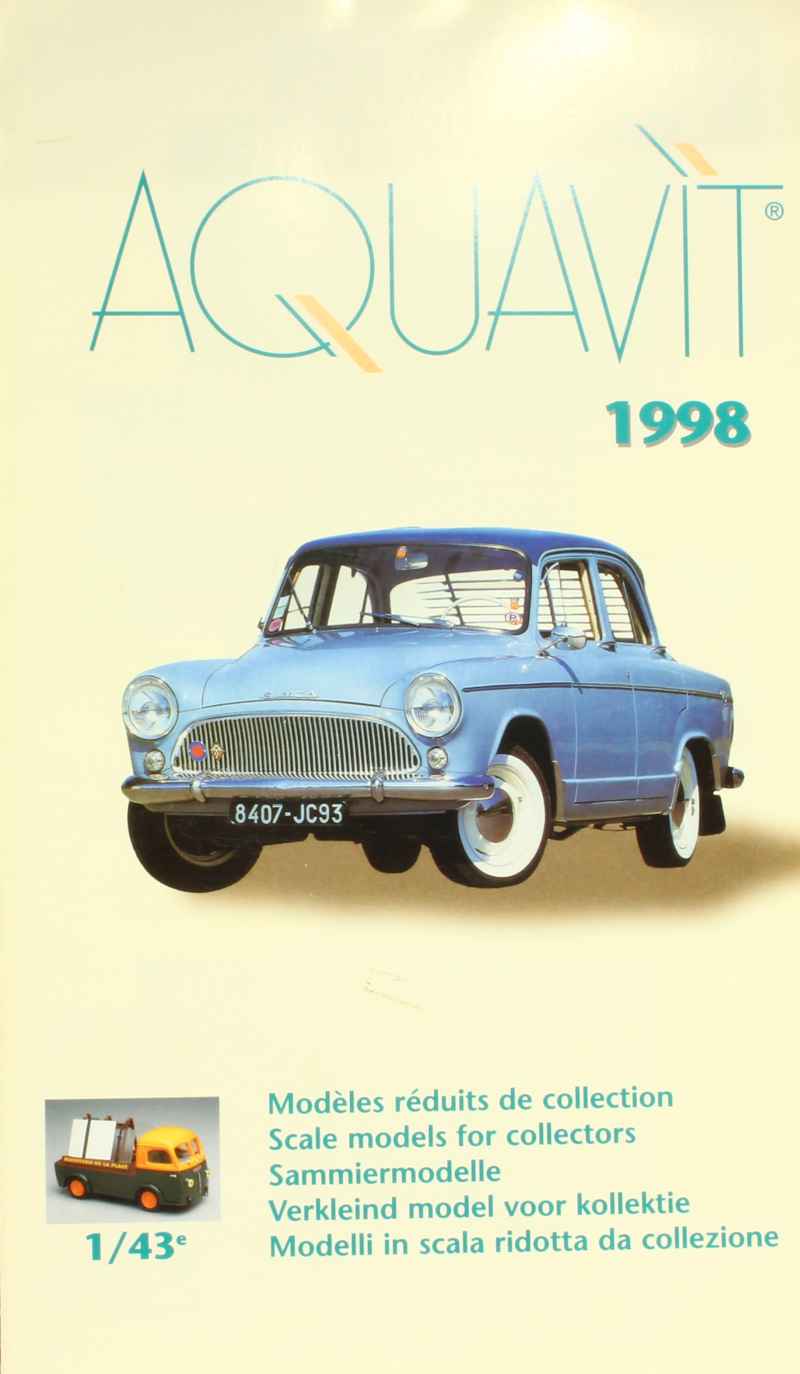 837 Catalogue Aquavit 1998