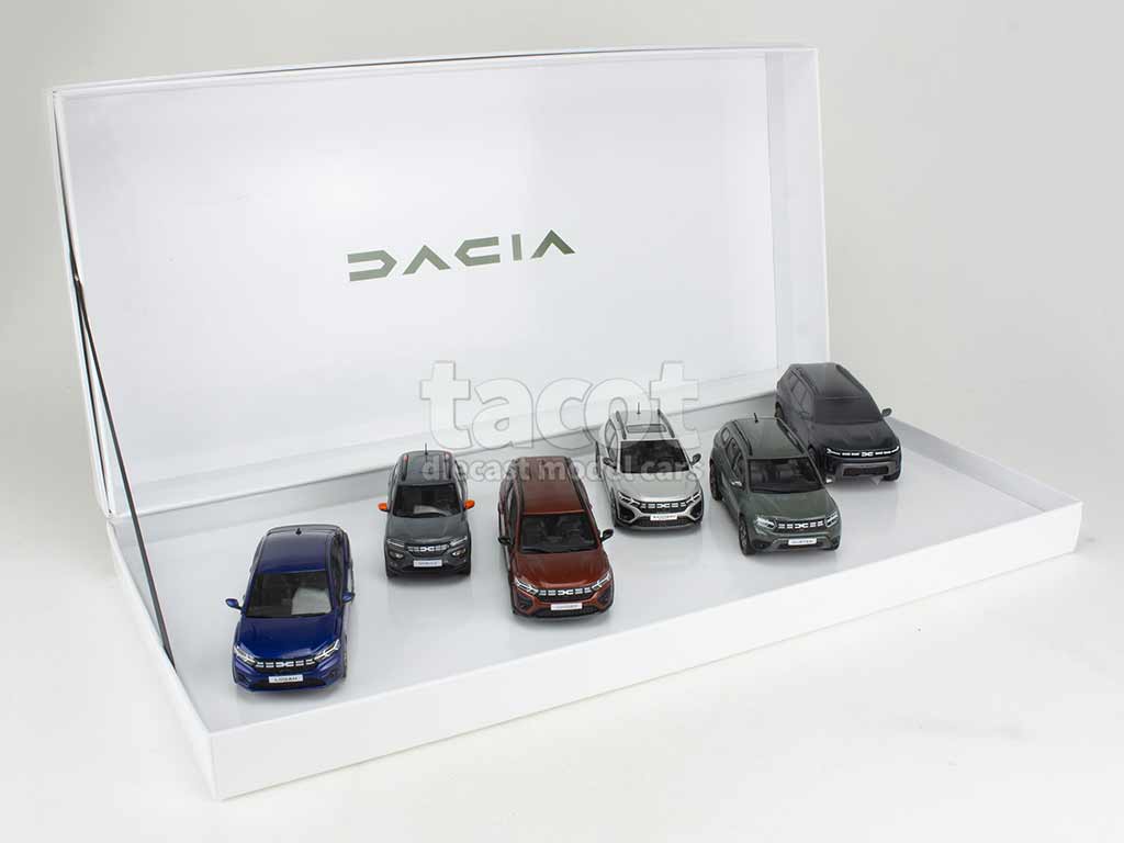 102512 Dacia Coffret Dacia Facelift 6 Cars 2023