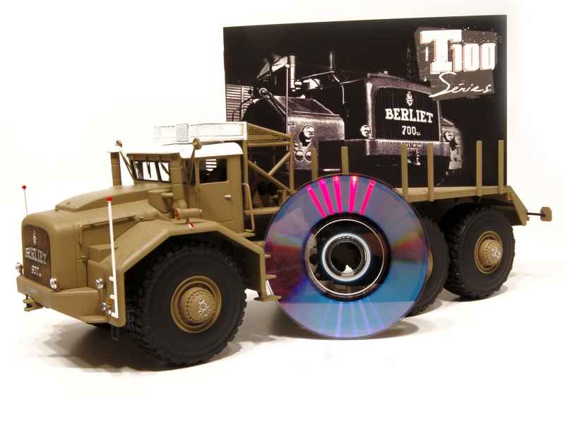 Berliet  T100 No2  Norev  1/43  Autos Miniatures Tacot