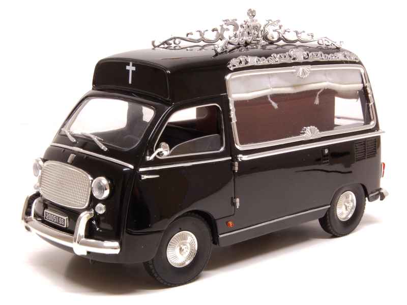 Fiat 600D Multipla Corbillard 1962 Unique Replicas 1/18 Autos Miniatures Tacot Fiat 600D Multipla Corbillard 1962 Unique Replicas 1/18 Autos Miniatures Tacot