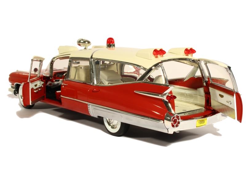 83443 Cadillac S&S Superior Ambulance 1959