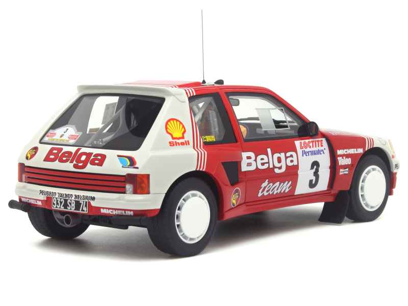 84611 Peugeot 205 T16 Rally Ypres 1985