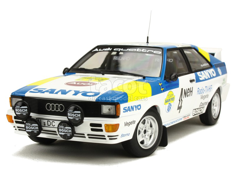 86773 Audi Quattro Swedish Rally 1982