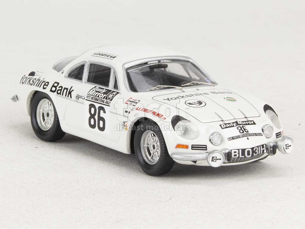 98746 Alpine A110 RAC Rally 1972