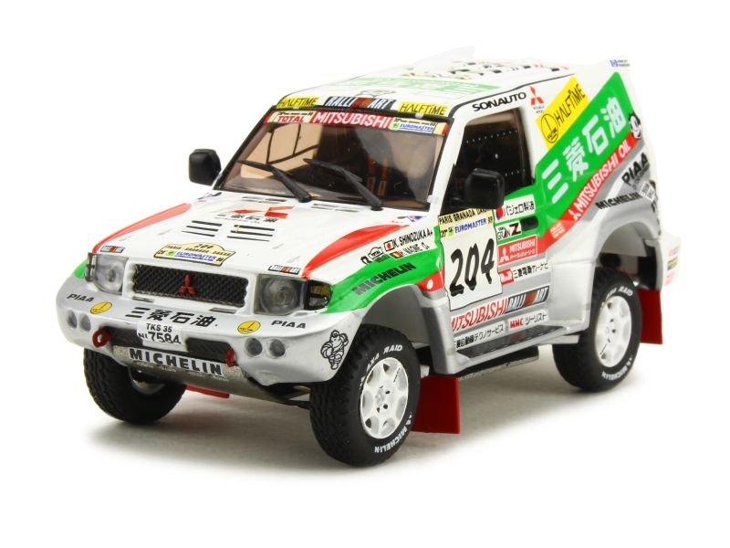 Mitsubishi - Pajero Dakar 1998 - Skid - 1/43 - Voiture miniature