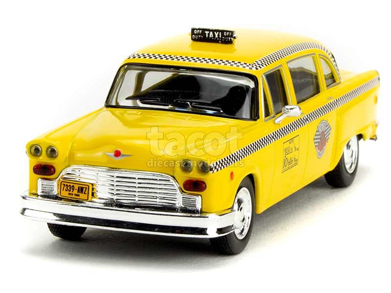37087 Checker Cab Taxi New York 1980