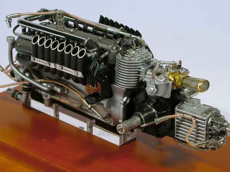 38933 Auto Union Type C Motor 1937