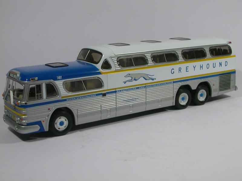 39575 General Motors Scenicruiser 4501 Bus 1956