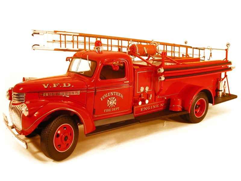 39841 Chevrolet Pumper Fire TRUC 1941