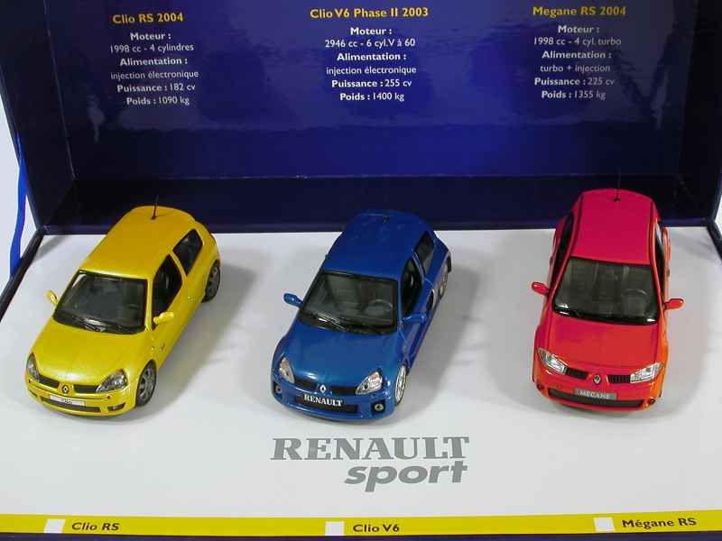 41147 Renault Coffret Renault Sport