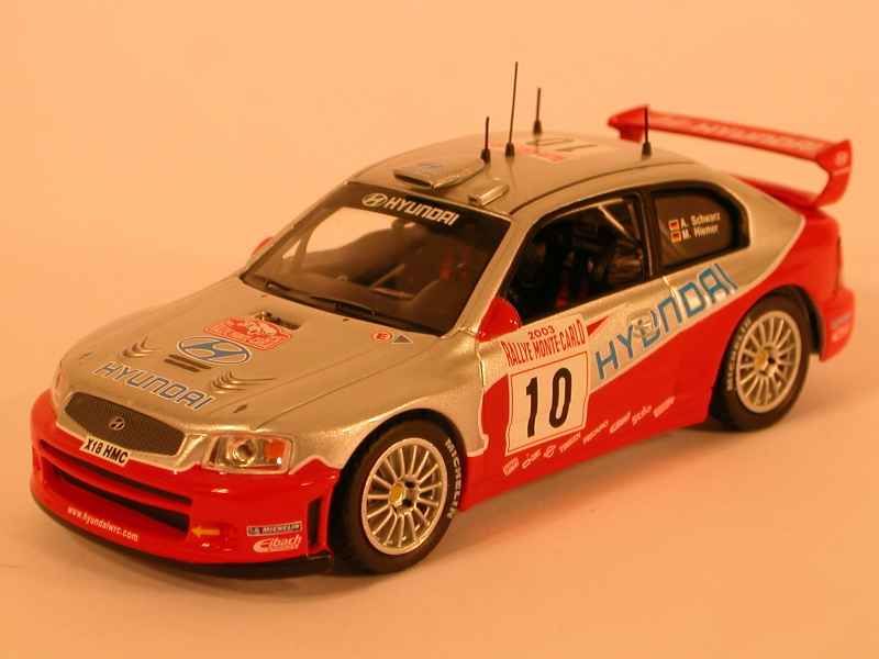 41252 Hyundai Accent WRC Monte-Carlo 2003