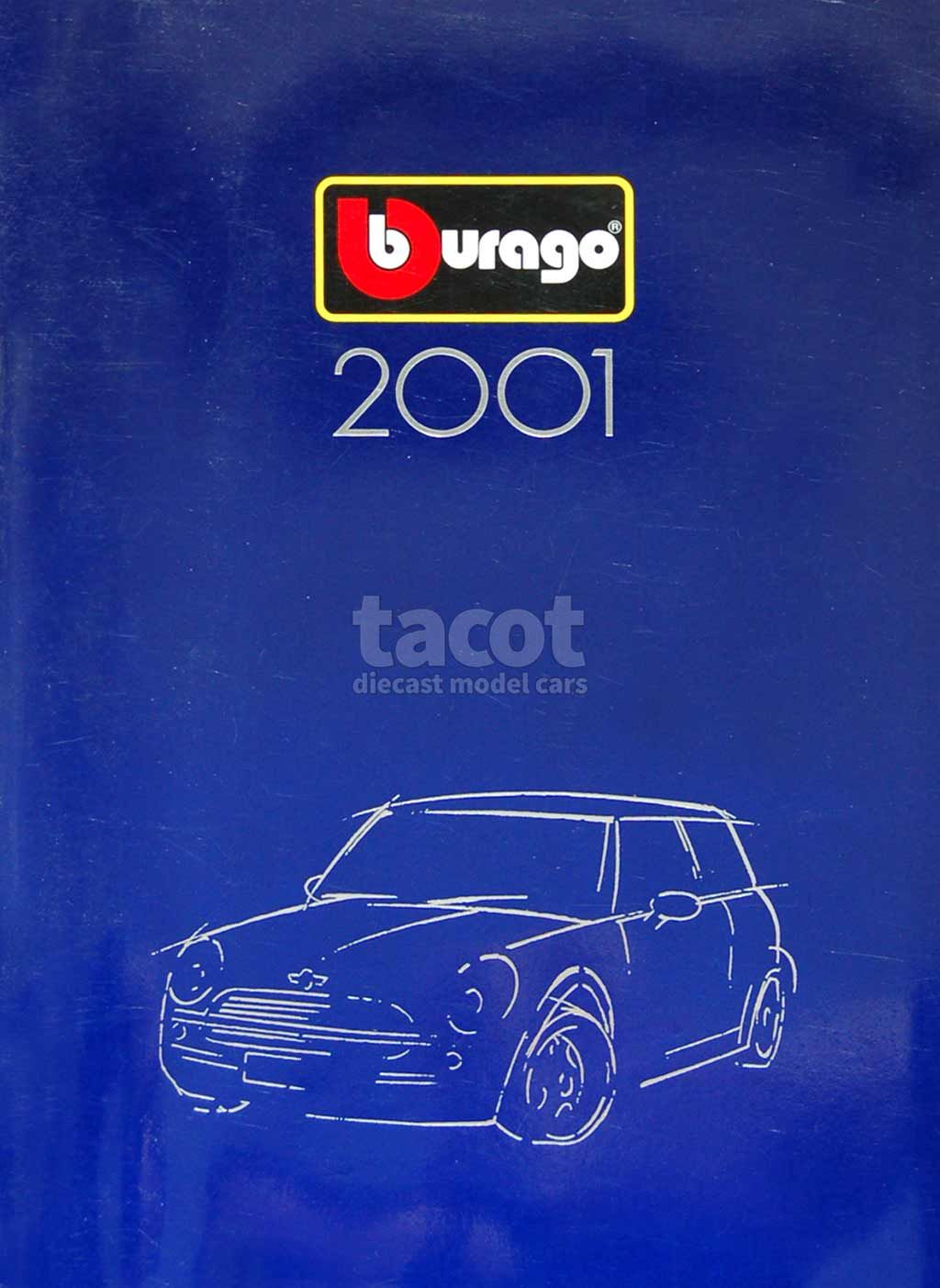 429 Catalogue Burago 2001