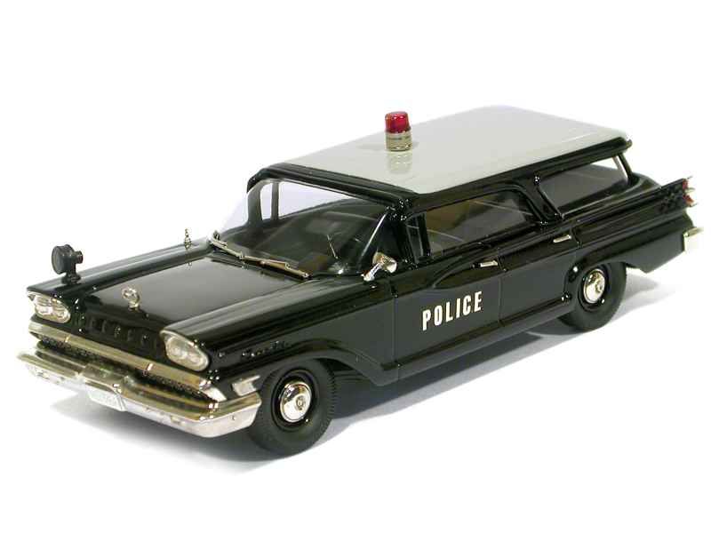 49212 Mercury Commuter Break Police 1959