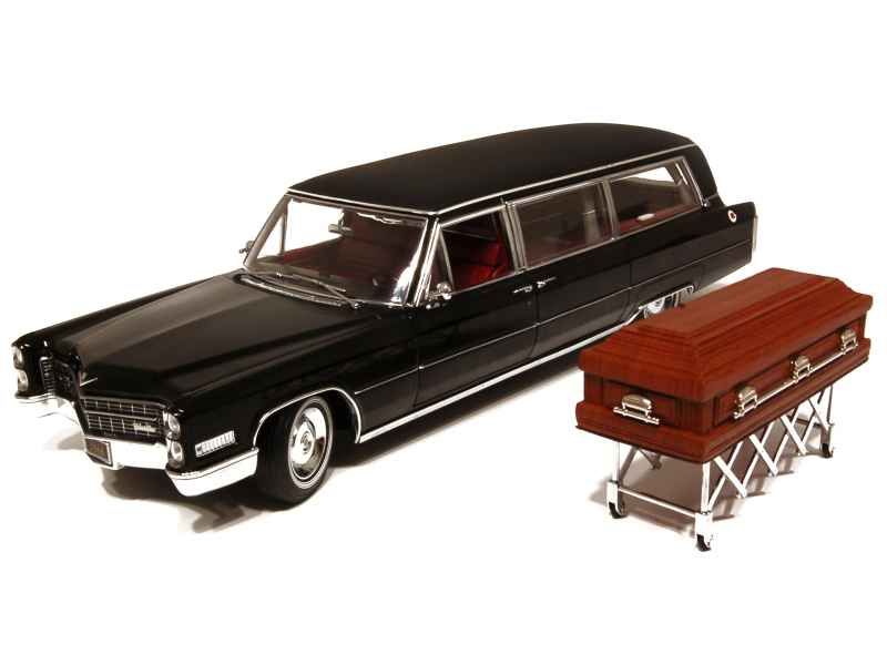 50103 Cadillac Limousine Hearse 1966