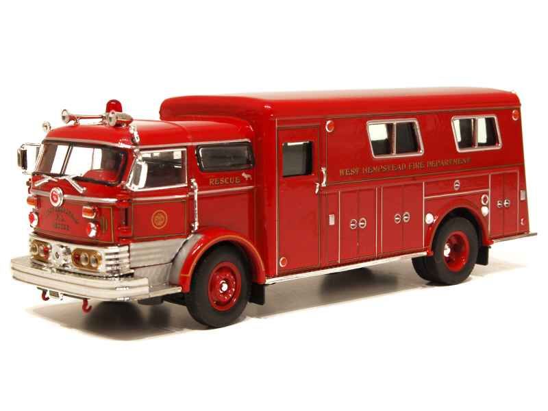 55578 Mack C Fourgon Pompiers 1960