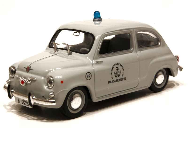 57132 Seat 600D Police 1968