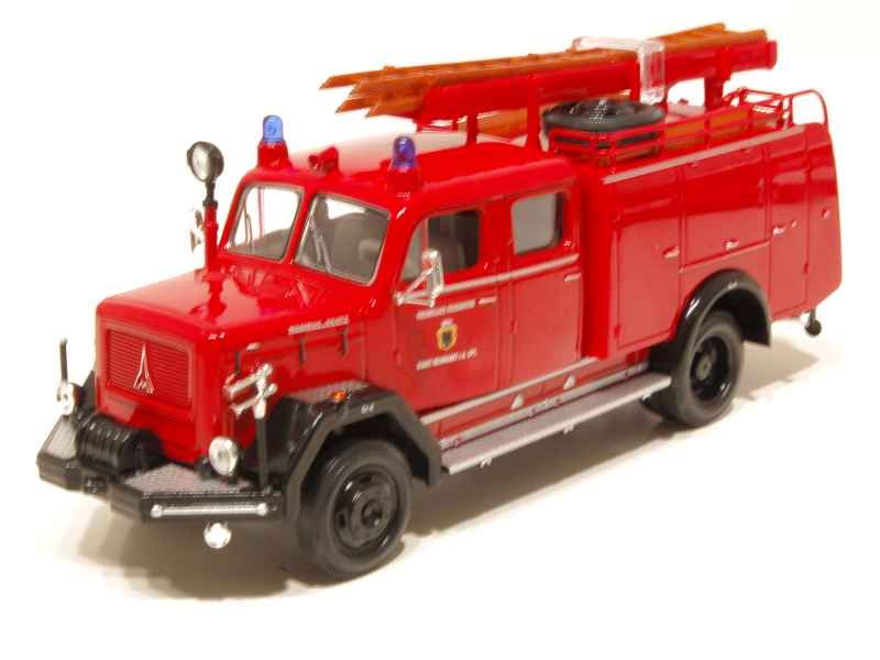 64851 Magirus Deutz 150 D10F TLF16 Pompiers 1964