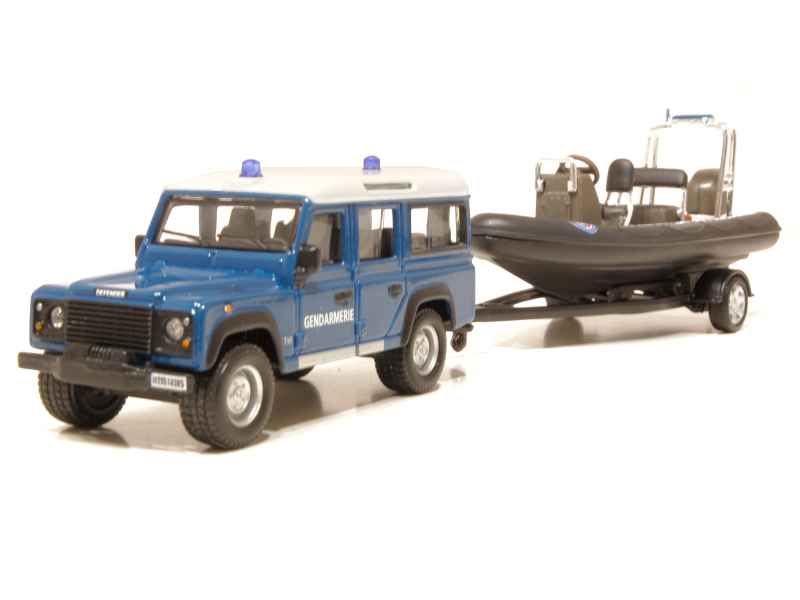 66358 Land Rover Defender 110 Canot Gendarmerie