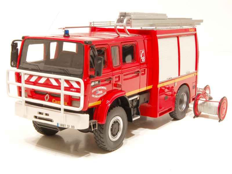 Renault - M210 Camiva FPT Pompiers - Alerte - 1/43 - Voiture miniature  diecast Autos Minis
