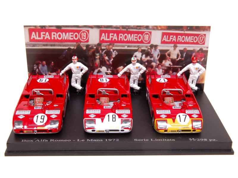 69387 Alfa Romeo 33.3 TT Set Le Mans 1972