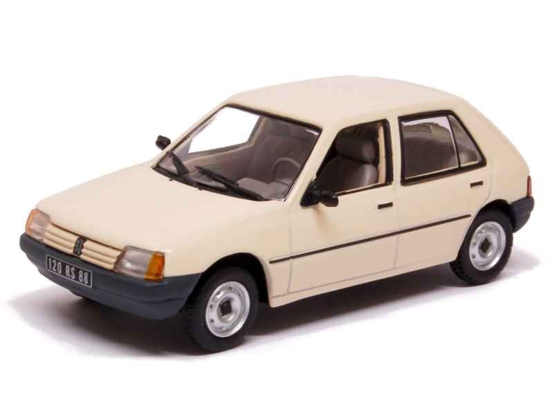 Peugeot - 205 GL 5 Doors 1988 - Norev - 1/43 - Voiture miniature diecast  Autos Minis