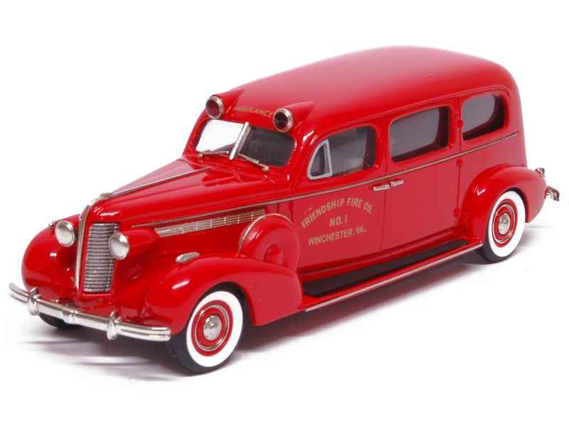 73264 Buick Flxible Sterling Ambulance Pompier 1938