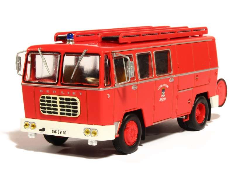 80632 Berliet GAK 17 FM Pompiers 1962