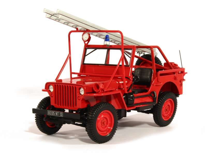81060 Willys Jeep Pompiers 1988