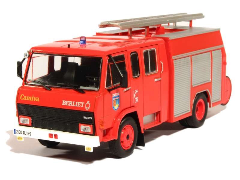 81623 Berliet 770 KB6 Camiva Pompier 1976