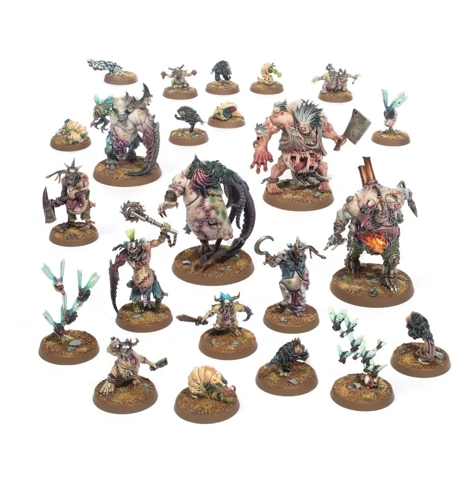 Death Guard Varioleux De Geller Warhammer 40000 Kill Team Autos Miniatures Tacot