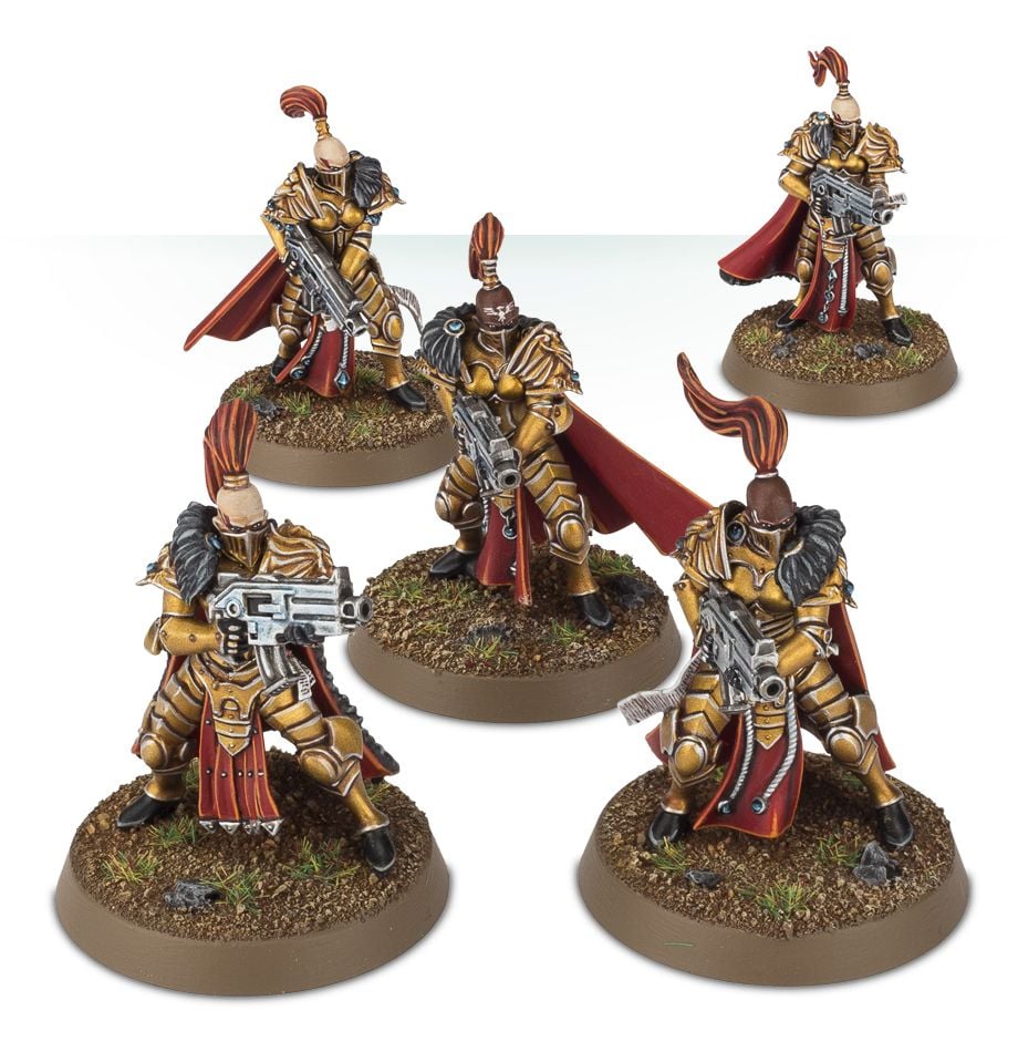 GW 3 Adeptus Custodes Soeurs Du Silence