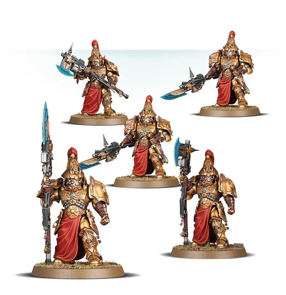 GW 5 Adeptus Custodes Gardes Custodiens