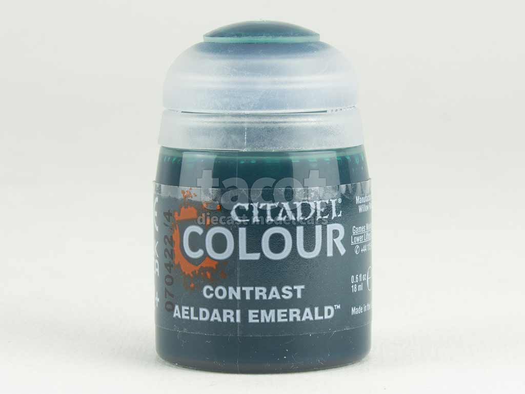 GW 407 Citadel Colour - Contrast Aeldari Emerald (18ml)