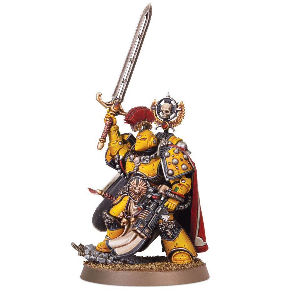 GW 532 Space Marines Praetor With Power Sword