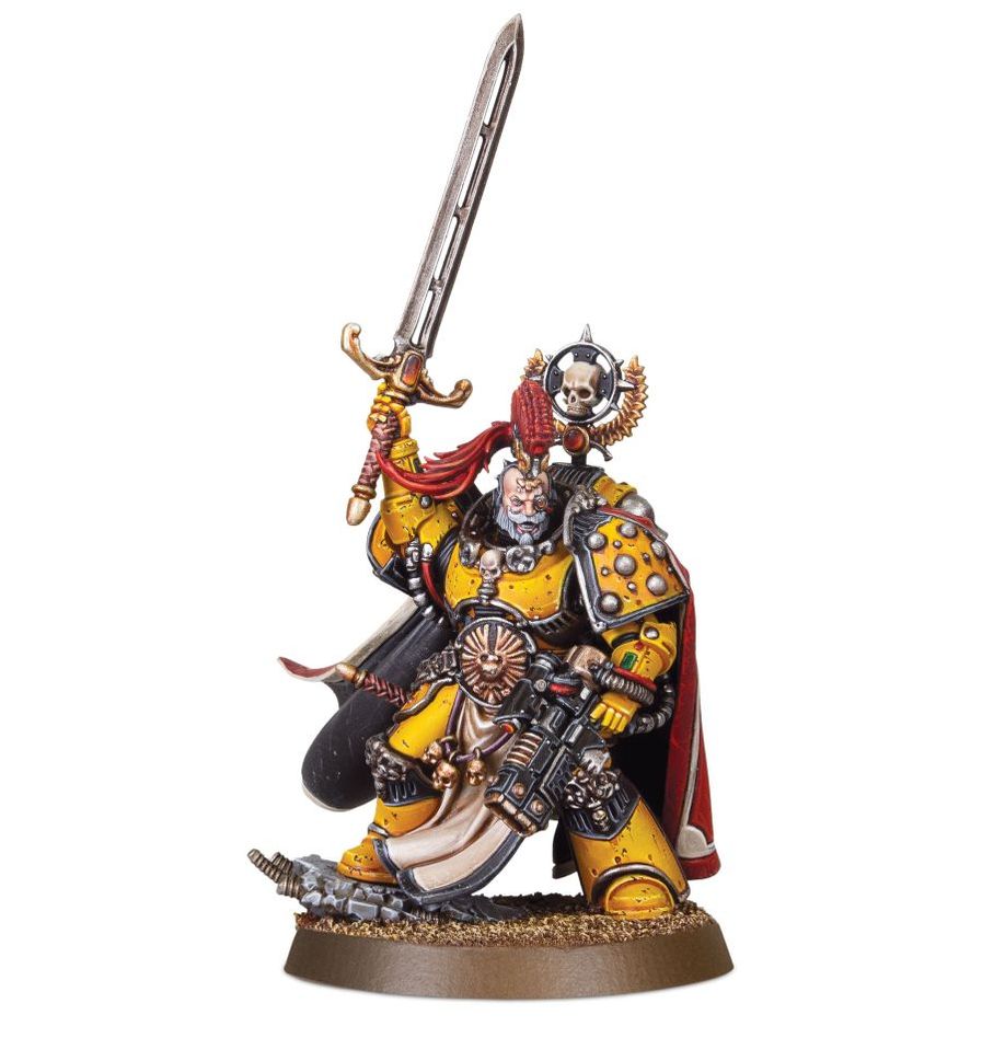 GW 532 Space Marines Praetor With Power Sword