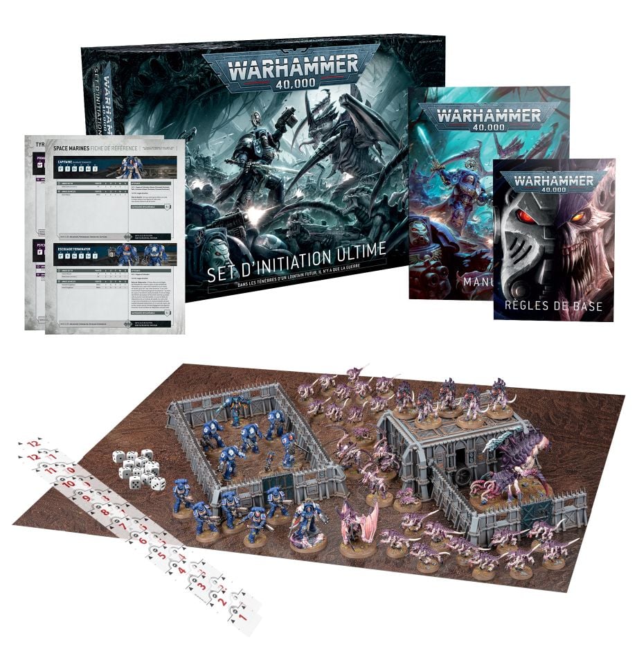 GW 561 Boîte de démarrage Warhammer 40,000 Set d'Initiation Ultime