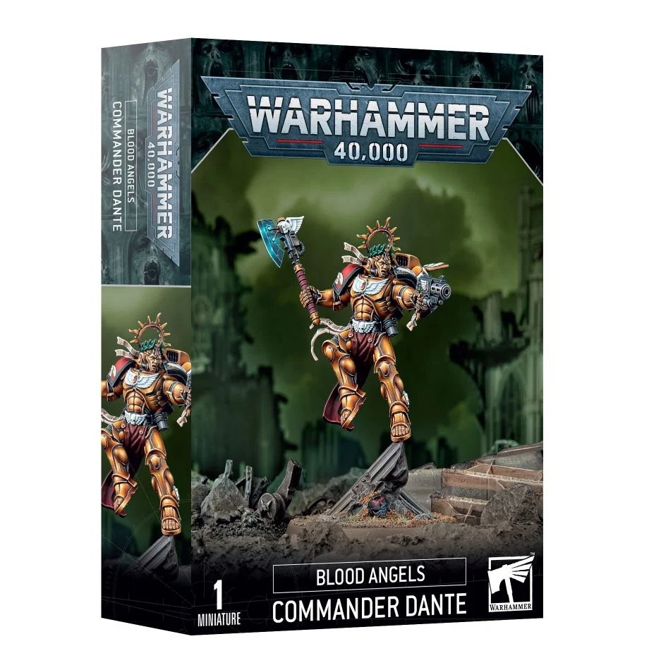 JoyToy Space Marines - Blood Angels Commander Dante - 1/18 - Warhammer 40K Figurine