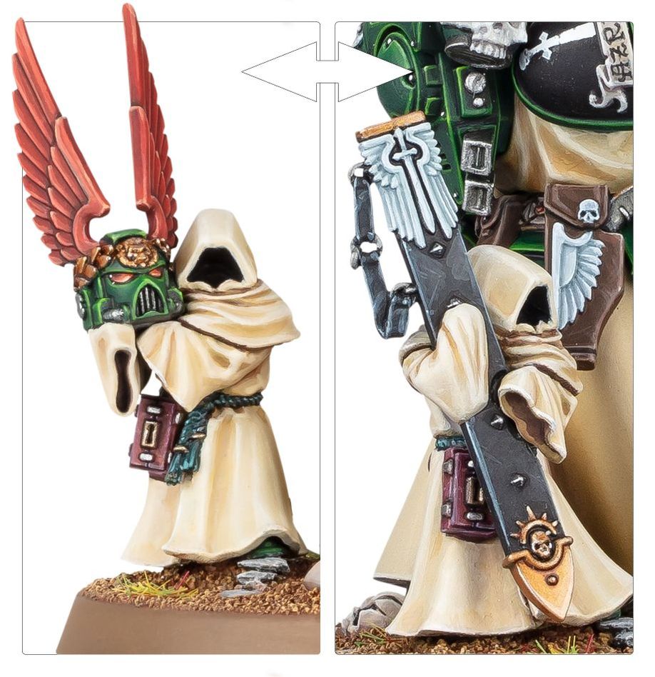 GW 669 Space Marines - Dark Angels Azrael Grand Maitre Supreme