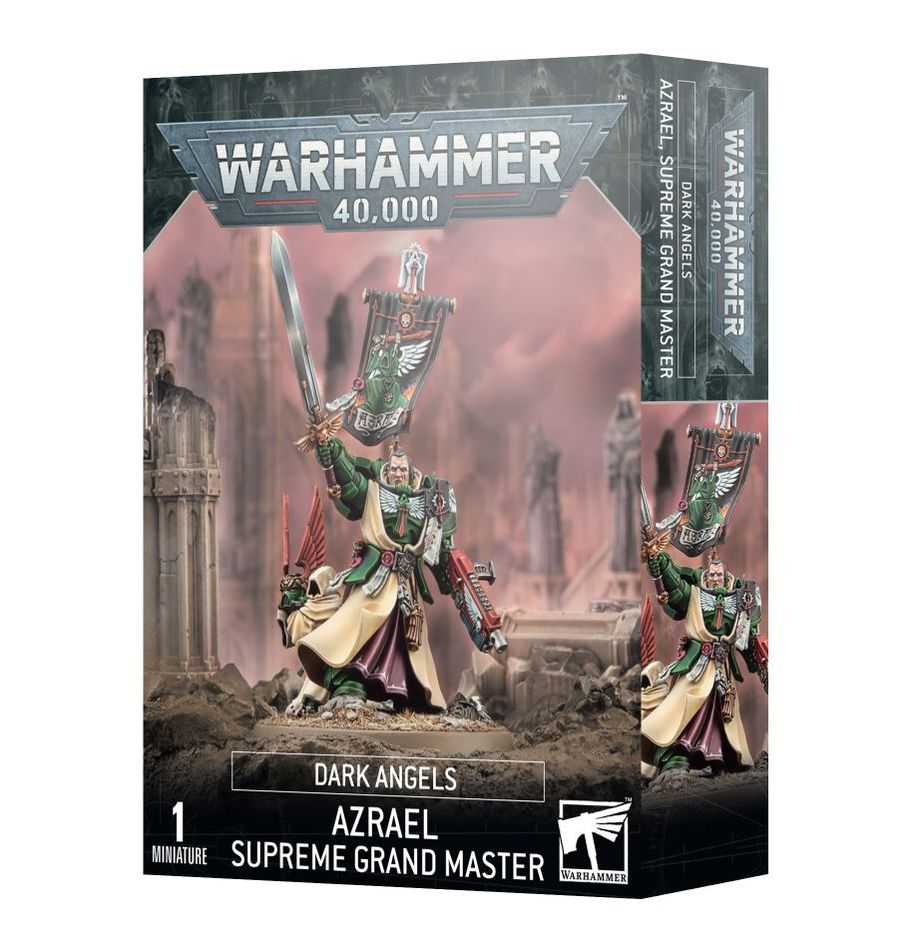 GW 669 Space Marines - Dark Angels Azrael Grand Maitre Supreme