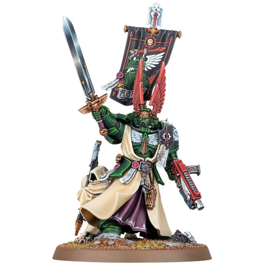 GW 669 Space Marines - Dark Angels Azrael Grand Maitre Supreme