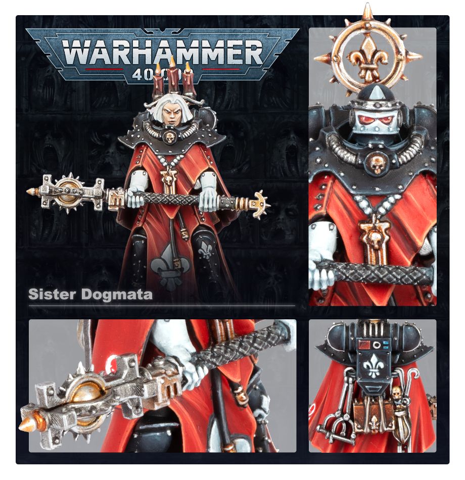 GW 924 Adepta Sororitas Soeur Dogmata