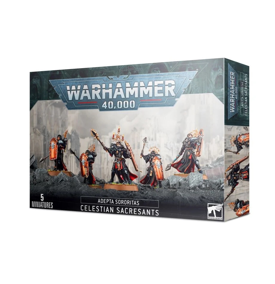 Celestian Sacresants Warhammer SACRÉSANTS CÉLESTES HALLEBERD MACE SISTERS BATTLE ADEPTA Celestian Sacresants Warhammer SACRÉSANTS CÉLESTES HALLEBERD MACE SISTERS BATTLE ADEPTA