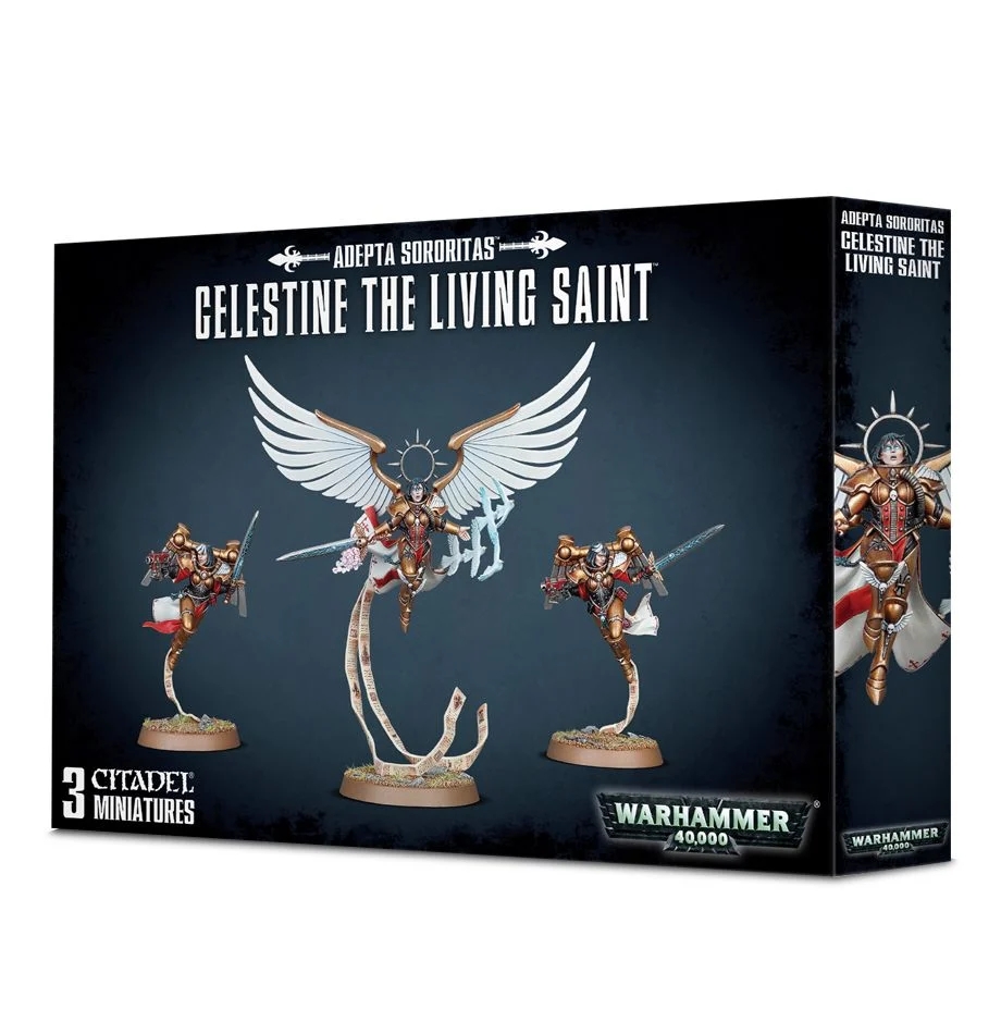 GW 931 Adepta Sororitas Célestine La Sainte Vivante