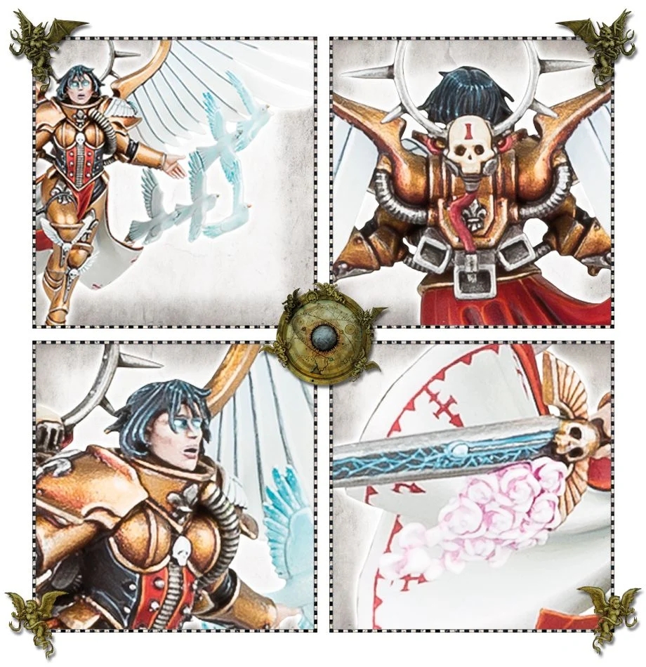 GW 931 Adepta Sororitas Célestine La Sainte Vivante
