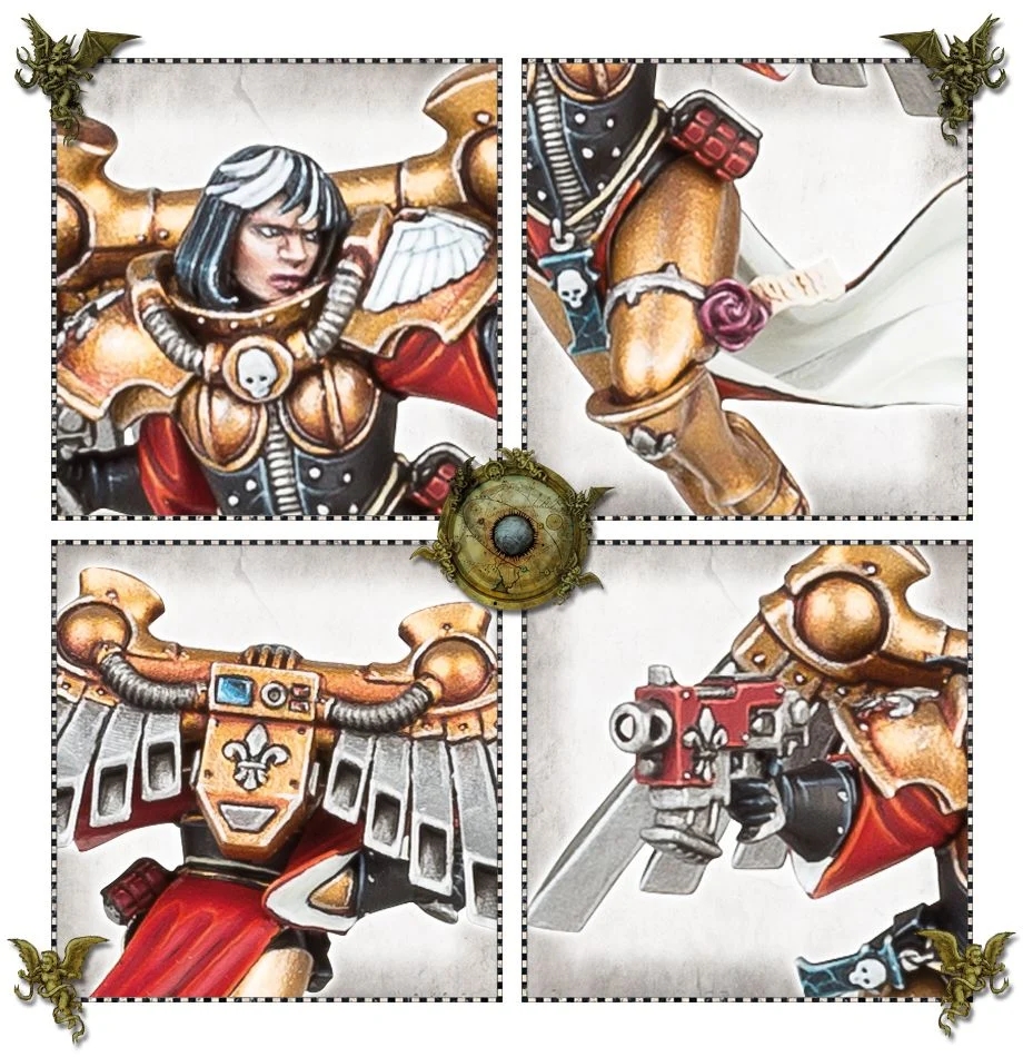 GW 931 Adepta Sororitas Célestine La Sainte Vivante