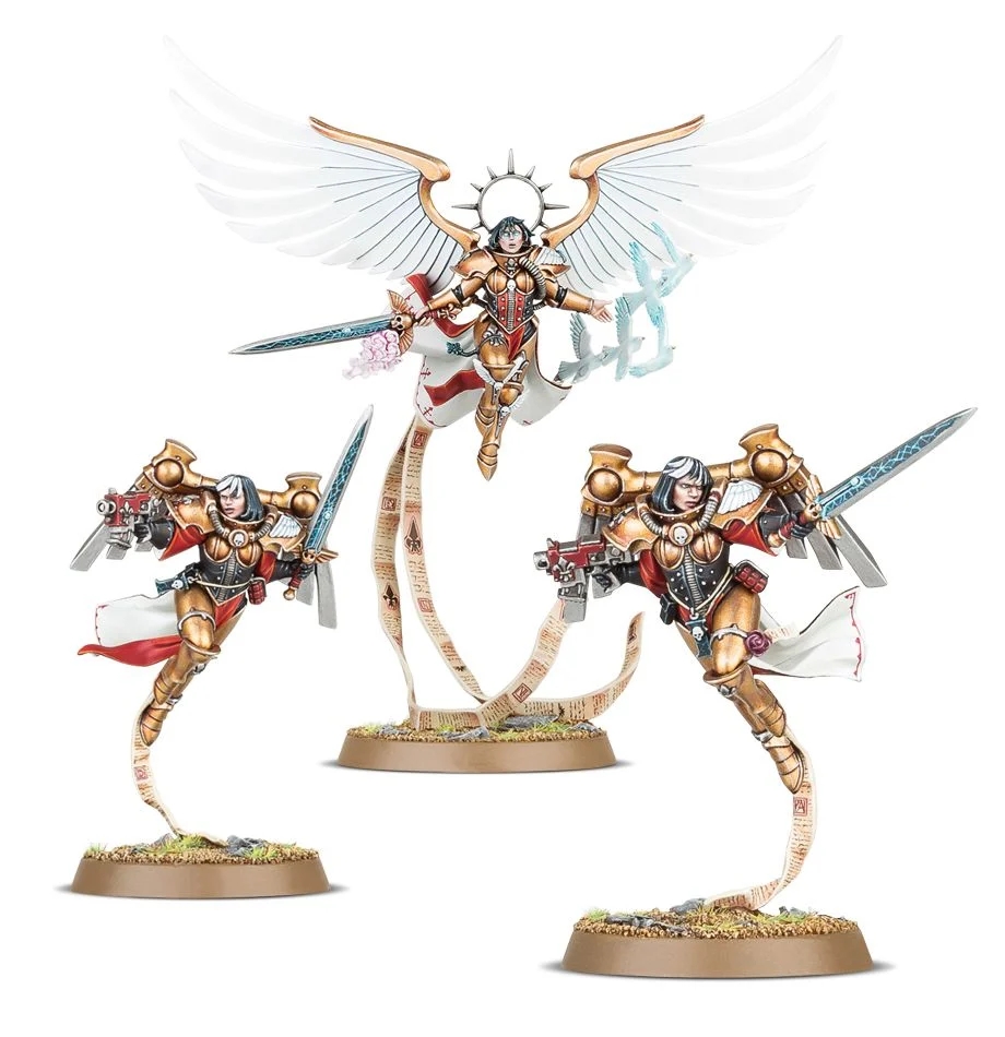 GW 931 Adepta Sororitas Célestine La Sainte Vivante