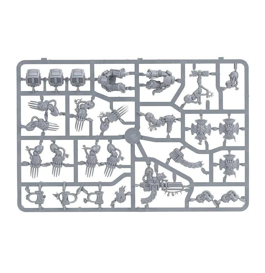 Miniature German Space Marine N°23 + Carte En Français - Univers Weird WW2/Wolfenstein - Échelle 28mm